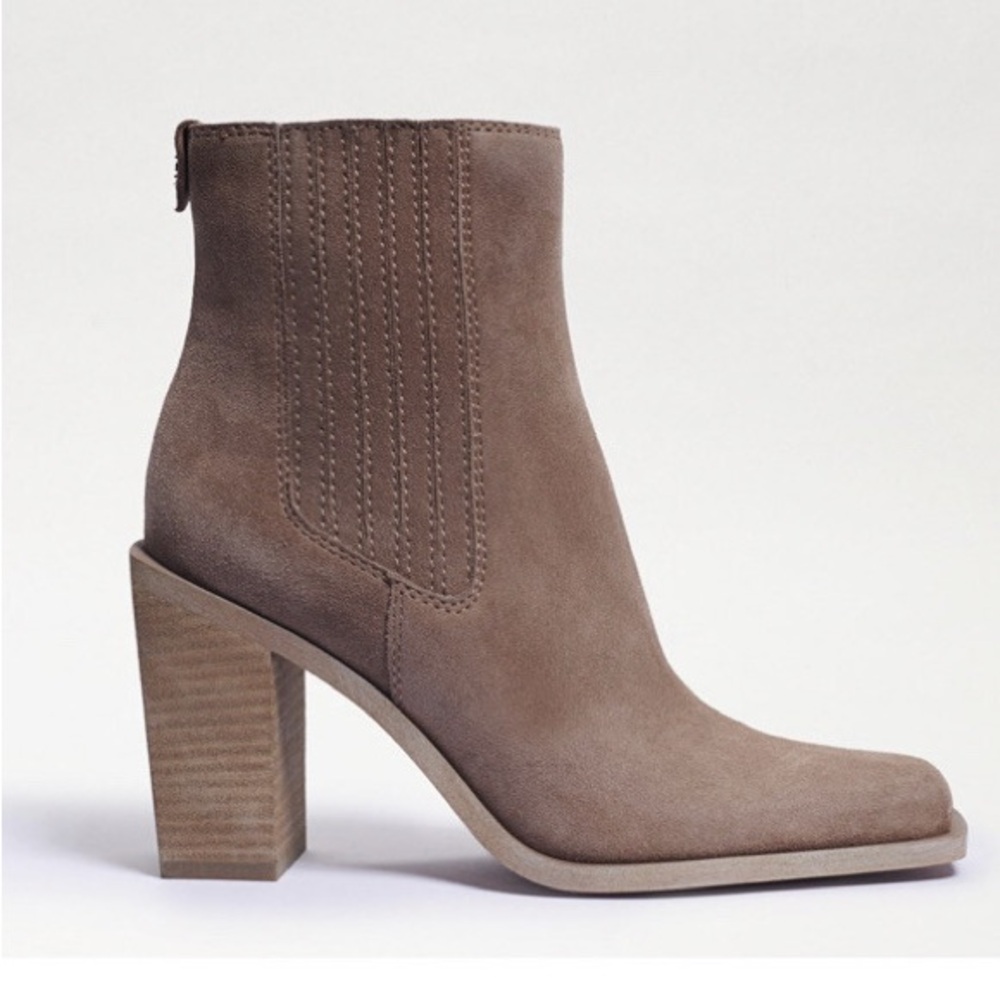 Sam Edelman Emalia Block Heel Booties Size 10 - Picture 1 of 10